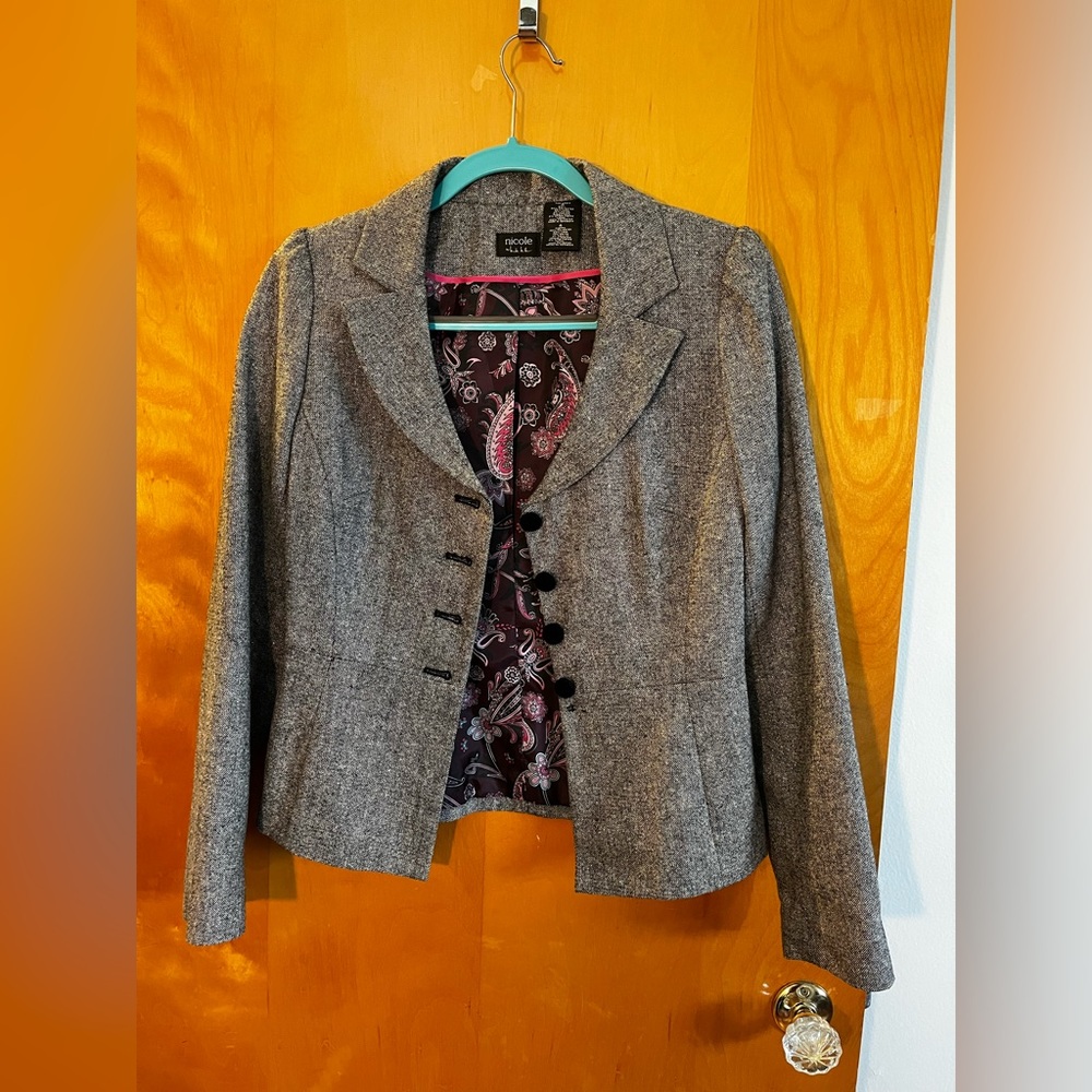Silver Sparkle Women’s Blazer